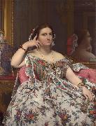 Madame Paul-Sigisbert Moitessier Jean Auguste Dominique Ingres